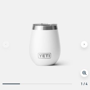 YETI RAMBLER® 10 OZ WINE TUMBLER — BRAND NEW, NO LID
